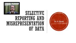 Selective Reporting and Misrepresentation of Data [upl. by Almire]