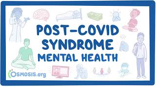 PostCOVID syndrome Mental health [upl. by Yrnehnhoj712]