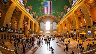 Walking Tour of Grand Central Terminal — New York City 【4K】🇺🇸 [upl. by Aranahs130]