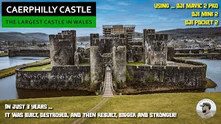 Caerphilly Castle  The Largest in Wales 2nd in Britain [upl. by Ardet]