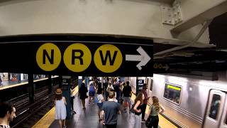 ⁴ᴷ The Busiest NYC Subway Station Times Square–42nd StreetPort Authority Bus Terminal [upl. by Arramahs249]