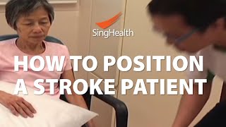 How To Position A Stroke Patient [upl. by Nyl]