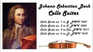 Johann Sebastian Bach  Cello suites in 432 Hz great for reading or studying [upl. by Ainecey]