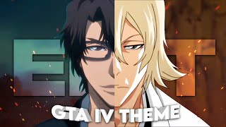 Aizen x Urahara  GTA IV Theme Edit [upl. by Mccallum458]